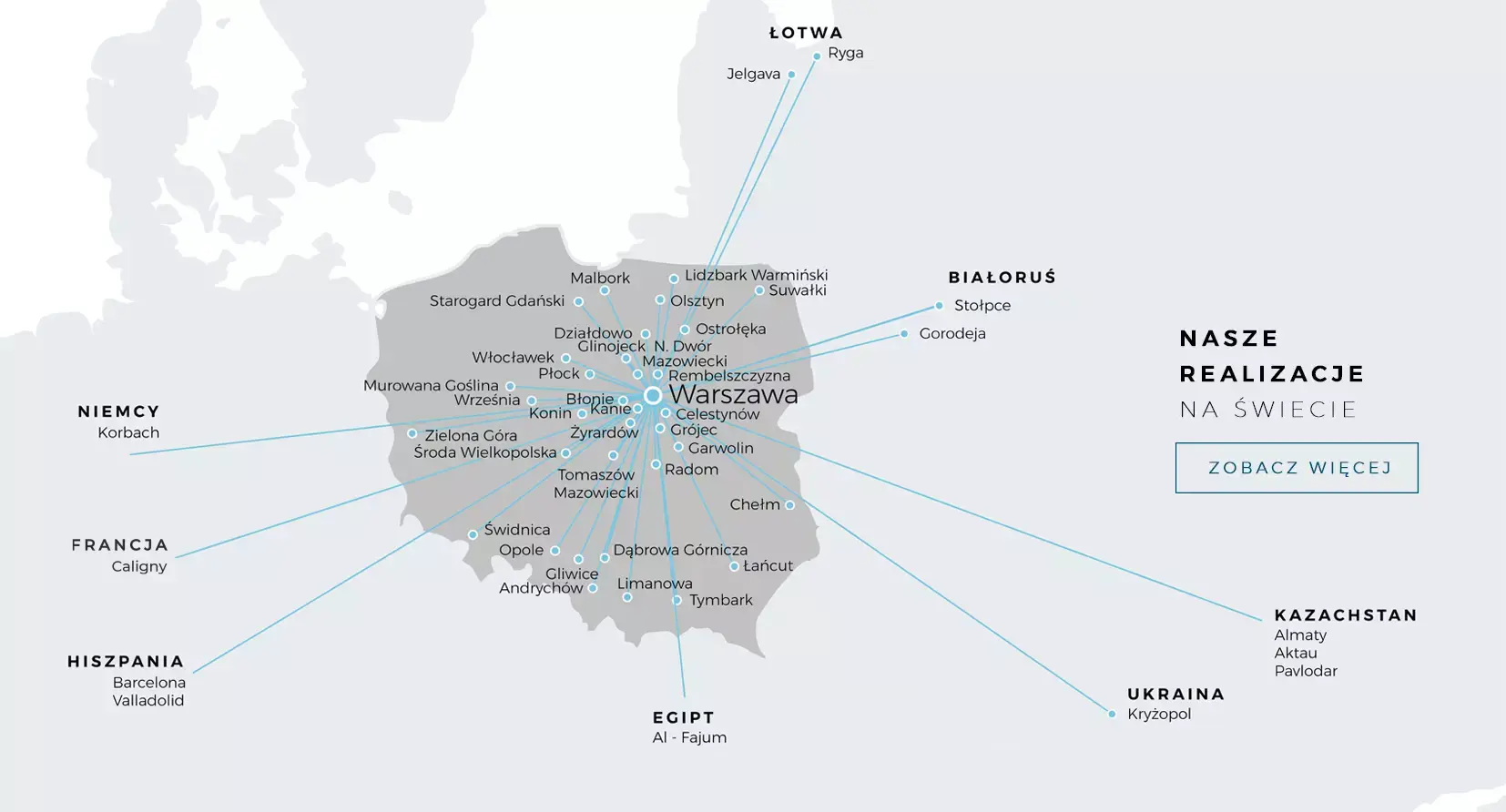 Nasze realizacje na świecie